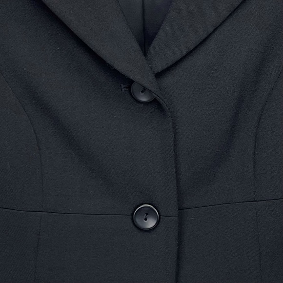 🍁 Classiques Entier Petites Lined Blazer Wool Blend Jacket Coat sz 4P - Picture 3 of 6